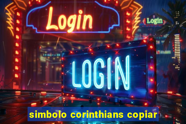 simbolo corinthians copiar